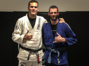 With Roger Gracie - London, England