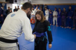 Kerrie gets her blue belt